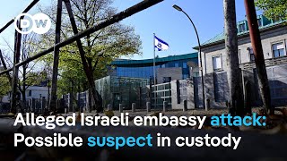 How did authorities uncover the alleged plot to attack Israel’s embassy in Berlin? | DW News