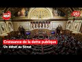 Croissance de la dette publique : débat au Sénat