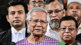 NOBEL Bangladesh : &quot;Nous sommes libérés de l&#39;oppression&quot;, assure le Nobel de la paix Muhammad Yunus