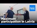 Voter turnout in Latvia for European elections slightly up on 2019 data