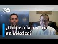 Presidente López Obrador libra una batalla con el Poder Judicial de México