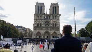 Líderes religiosos se reúnen en un acto interreligioso en Notre Dame por la apertura de los Juegos