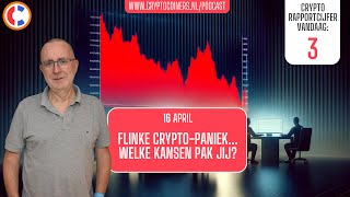 BITCOIN Podcast - 16 april 2024: Bitcoin en crypto - Paniek op de markten - welke kansen pak jij?