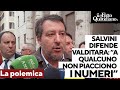 Salvini difende Valditara: "Violenze sessuali? A qualcuno i numeri danno fastidio"