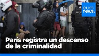 París registra un descenso de la criminalidad desde el inicio de los Juegos Olímpicos