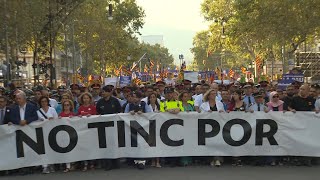 TINC Barcelona entona el 'No tinc por' contra el terrorismo