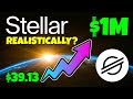 STELLAR LUMENS - COULD $39 XLM MAKE YOU A MILLIONAIRE... REALISTICALLY???
