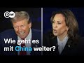 Die US-Präsidentschaftskanditen und der Handel mit China | DW Nachrichten