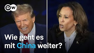 Die US-Präsidentschaftskanditen und der Handel mit China | DW Nachrichten