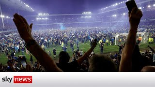 PITCH Football Violence: Pitch invasions continue