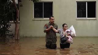 Inondazioni in Brasile: almeno 55 morti e 70mila sfollati