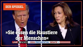 Highlights aus dem TV-Duell zur US-Wahl | DER SPIEGEL