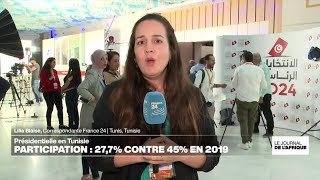 Présidentielle en Tunisie : une participation très faible avec une désaffection des jeunes