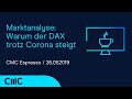 Marktanalyse: Warum der DAX trotz Corona steigt (CMC Espresso 26.5.20)