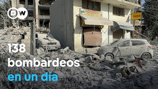 Israel bombardea sin tregua objetivos en Líbano