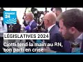 Législatives 2024 : la droite explose après l'annonce par Ciotti d'une alliance avec le RN
