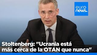 S&U PLC [CBOE] Stoltenberg en su despedida de la OTAN: &quot;Ucrania está más cerca de la OTAN que nunca&quot;