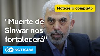 🔴 DW Noticias del 18 de octubre: Hamás advierte que no liberará rehenes [Noticiero completo]