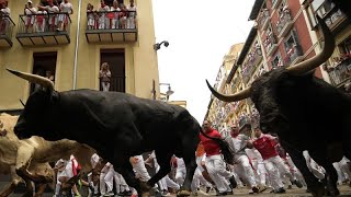 Terza corsa dei tori a Pamplona per San Firmino: altri feriti tra i corridori