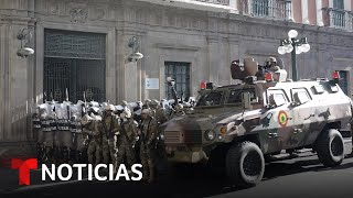 El presidente los enfrentó: militares se retiran tras un nuevo intento de golpe de Estado en Bolivia