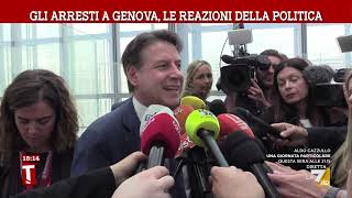 Gli arresti a Genova, le reazioni della politica