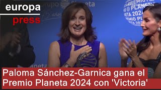 GANA Paloma Sánchez-Garnica gana el Premio Planeta 2024 con &#39;Victoria&#39;