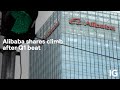 ALIBABA GRP - Alibaba shares climb after Q1 beat