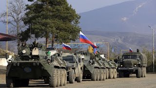 Bergkarabach: Russische Truppen ziehen ab