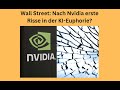 Wall Street: Nach Nvidia erste Risse in der KI-Euphorie? Marktgeflüster