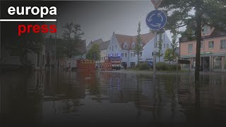 Muere un bombero durante las tareas de salvamento por las inundaciones en Alemania