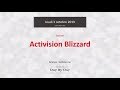 ACTIVISION BLIZZARD INC - Idée de trading : achat d'Activision Blizzard
