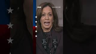 Kamala Harris said &#39;we must accept the results of this election&#39;. #KamalaHarris #BBCNews