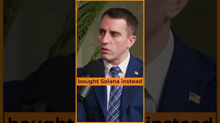 SOLANA Anthony Pompliano on Selling his ETH for Solana! #shorts