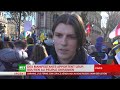 «On ne va pas donner notre territoire à la Russie» : à Paris, manifestation en soutien à l'Ukraine