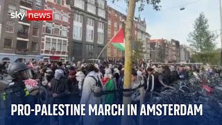 ASA INTERNATIONAL GROUP PLC [CBOE] Watch live from Amsterdam where pro-Palestinian group marches on anniversary of October 7