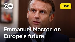 Live: Emmanuel Macron on &#39;Europe’s role in a multipolar future&#39; | Berlin Global Dialogue