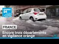 Encore trois départements en vigilance orange pluie-inondation • FRANCE 24