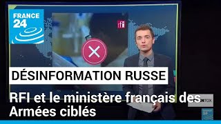 Propagande russe : RFI et le site français des Armées usurpés • FRANCE 24