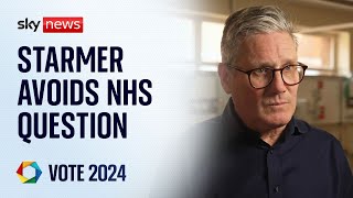 Keir Starmer avoids saying where funding for NHS reform will come from