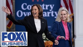 KEY Kamala Harris, Liz Cheney campaign in key swing state