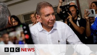 Venezuela&#39;s Edmundo González vows to &#39;continue to fight&#39; for democracy after Spain asylum | BBC News