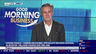 EQUINIX INC. Régis Castagné (Equinix) : Choose France, Equinix va investir 1 milliard d&#39;euros sur cinq ans