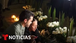 Comienzan a despedir a las víctimas mortales del escenario que colapsó en México