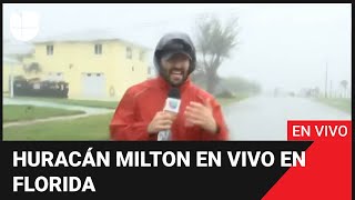 Huracán Milton: faltan pocas horas para que toque tierra en Florida y puede generar gran destrucción