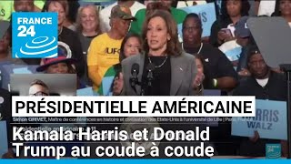 Présidentielle américaine : Kamala Harris et Donald Trump au coude à coude • FRANCE 24