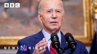JOE US Election 2024: What issues face Joe Biden in the race for the White House? | BBC Newsnight