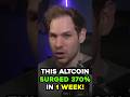 This Altcoin Surged 370% in just 1 Week! #shorts
