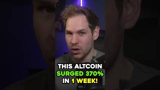 This Altcoin Surged 370% in just 1 Week! #shorts