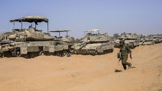 NEAR Tanks seen near Gaza border as Israel vows to press ahead with Rafah ground operation