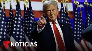 Vea el discurso completo donde Trump declara que ganó (antes de ser oficial) | Noticias Telemundo